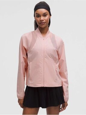 New Lululemon Mesh Ventilated Jacket - Pink Haze
